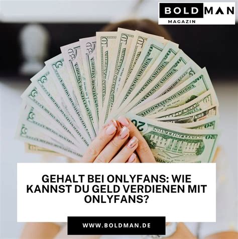 können männer onlyfans machen|Geld verdienen mit OnlyFans: Das sollten Sie wissen